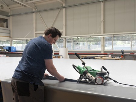 Сварочный аппарат горячего воздуха Униплан 500, применение