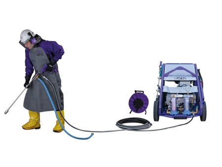 Промышленный аппарат сверхвысокого давления wheel jet 30 1000 -16-0-e