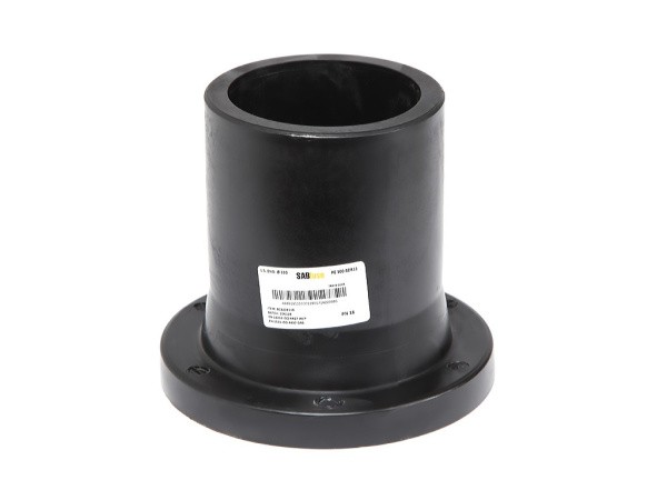 Бурт под фланец длинный PN10 SDR17 PE100 D180