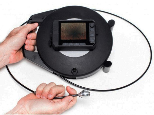 Проталкиваемая телеинспекционная система minCam тип minCord IV, применение