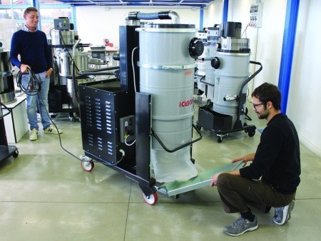 Промышленный пылесос Coynco, применение